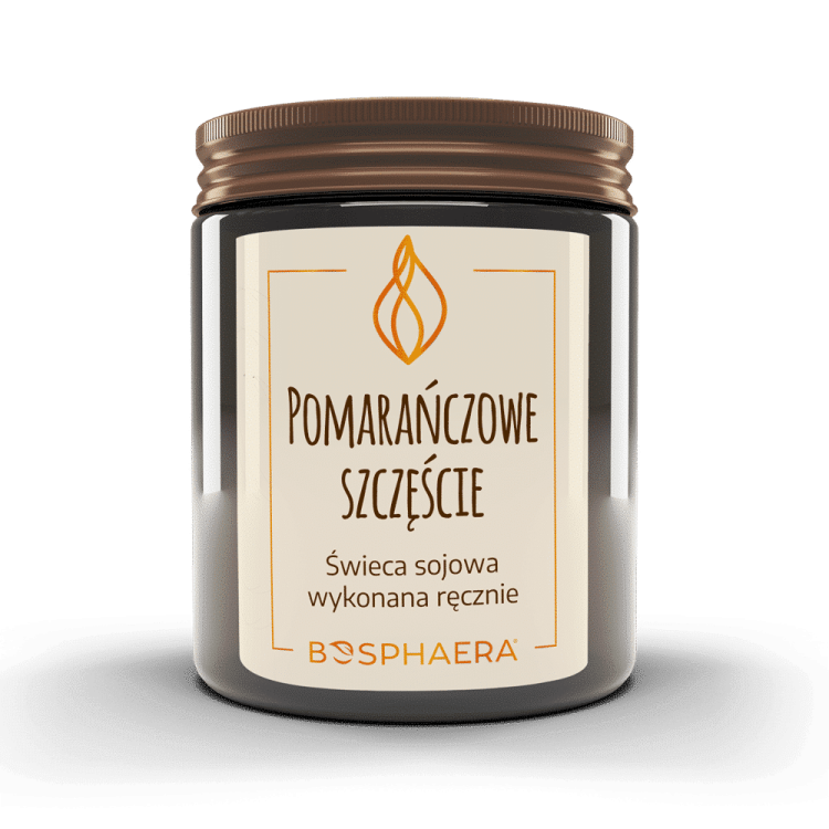 Sojowa świeca zapachowa Pomarańczowe szczęście.png